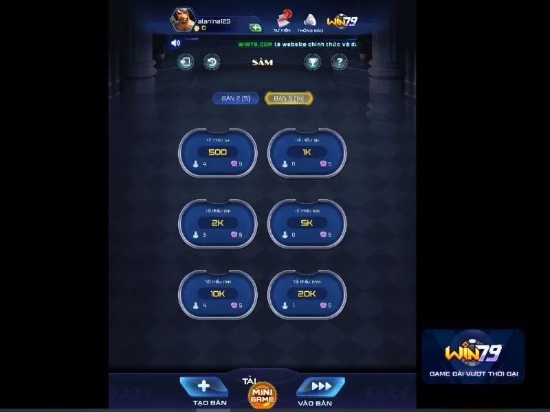 Khái niệm về bài Sâm Win79