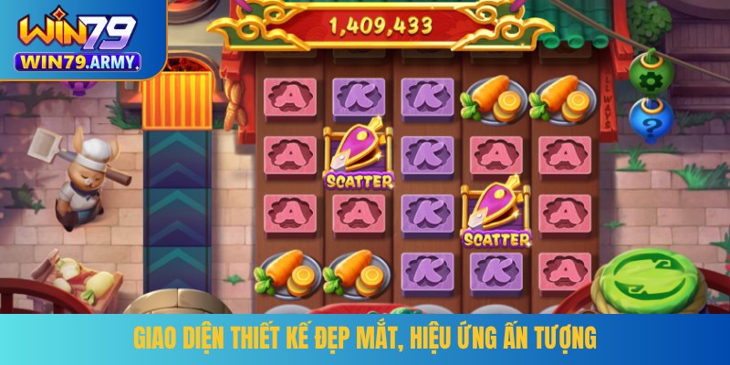 Giao diện thiết kế đẹp mắt, hiệu ứng ấn tượng