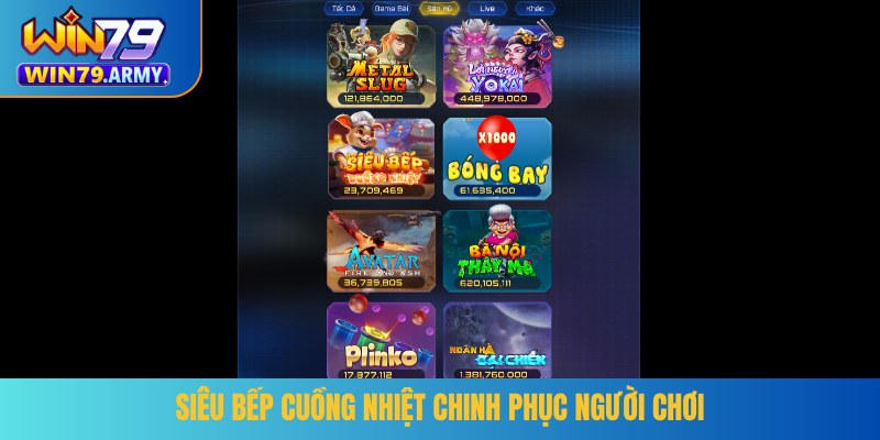 Siêu Bếp Cuồng Nhiệt chinh phục người chơi
